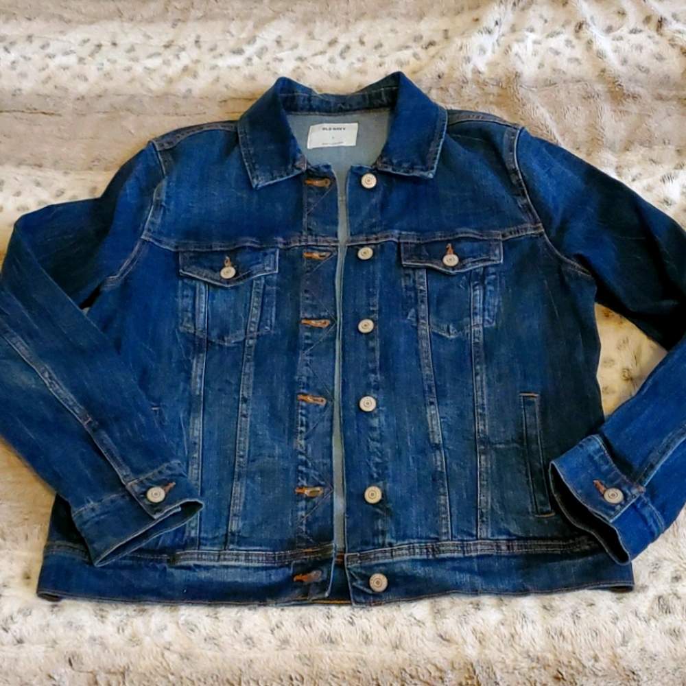 Woman's Old Navy Jean Jacket L